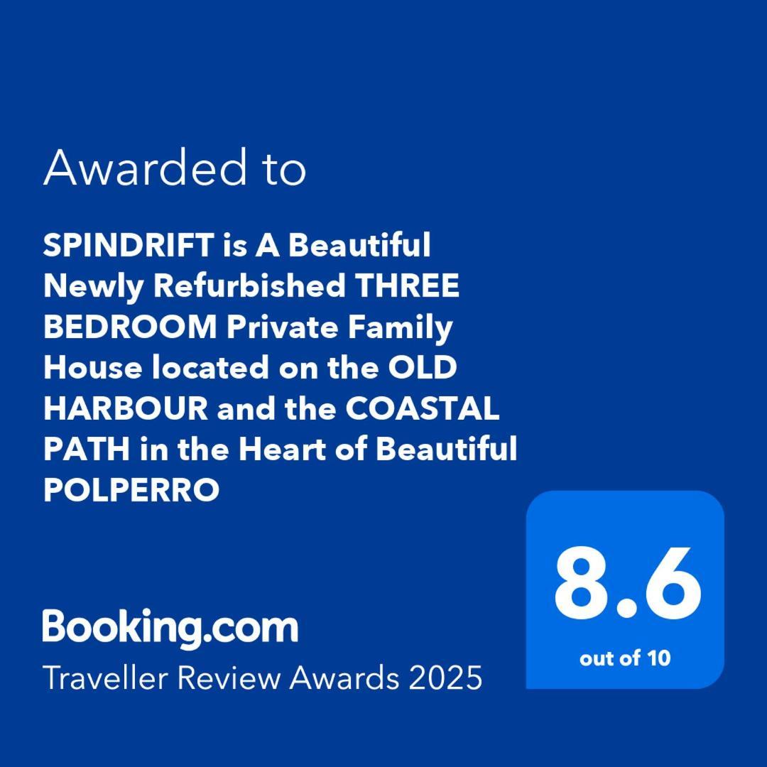 Spindrift Is A Beautiful Newly Refurbished Three Bedroom Private Family House Located On The Old Harbour And The Coastal Path In The Heart Of Beautiful بولبيرو المظهر الخارجي الصورة